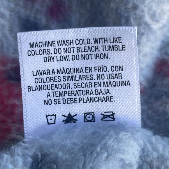 PinkK Womens Sweater Plus Size 2X Fleece Cardinal Bird Nature V-neck Soft - Picture 7 of 11